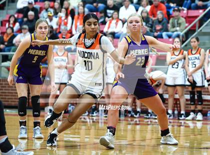 Thumbnail 2 in Merkel vs Nocona (UIL Area Playoff) photogallery.