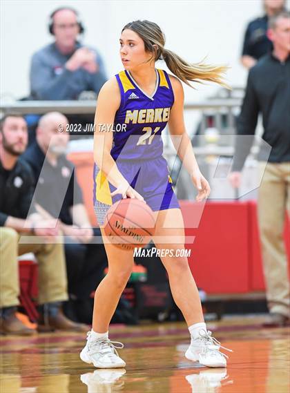 Thumbnail 1 in Merkel vs Nocona (UIL Area Playoff) photogallery.