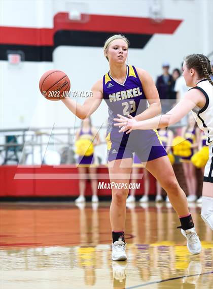 Thumbnail 1 in Merkel vs Nocona (UIL Area Playoff) photogallery.