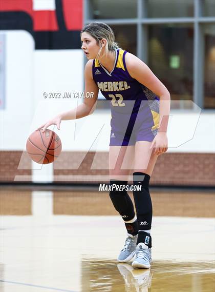 Thumbnail 3 in Merkel vs Nocona (UIL Area Playoff) photogallery.
