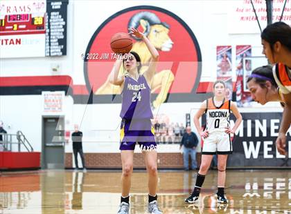 Thumbnail 3 in Merkel vs Nocona (UIL Area Playoff) photogallery.