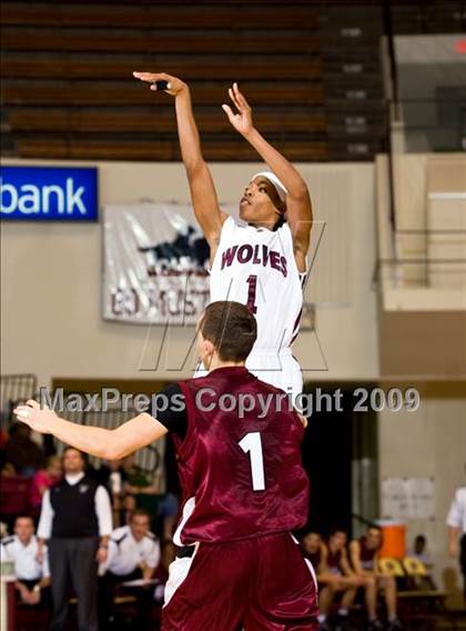 Thumbnail 1 in Sunrise Christian Academy vs. Mansfield Timberview (Fantasy of Lights D1 Championship) photogallery.