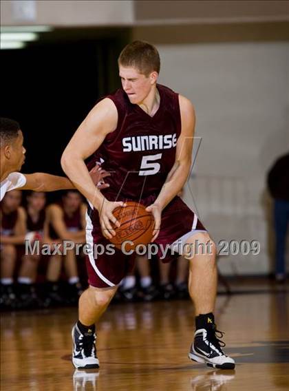 Thumbnail 2 in Sunrise Christian Academy vs. Mansfield Timberview (Fantasy of Lights D1 Championship) photogallery.