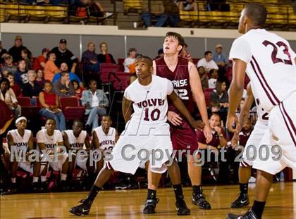Thumbnail 1 in Sunrise Christian Academy vs. Mansfield Timberview (Fantasy of Lights D1 Championship) photogallery.