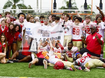 Thumbnail 2 in Bishop Snyder vs. Out-of-Door Academy (SSAC Class A State Championship) photogallery.