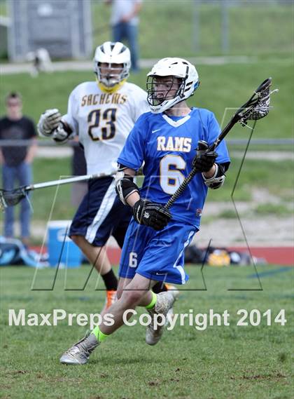 Thumbnail 1 in RHAM vs Rockville (CIAC Class M Qualifying Round) photogallery.