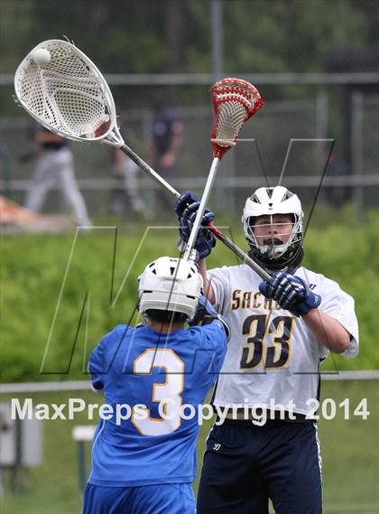 Thumbnail 2 in RHAM vs Rockville (CIAC Class M Qualifying Round) photogallery.