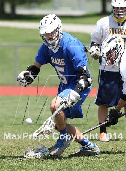 Thumbnail 3 in RHAM vs Rockville (CIAC Class M Qualifying Round) photogallery.