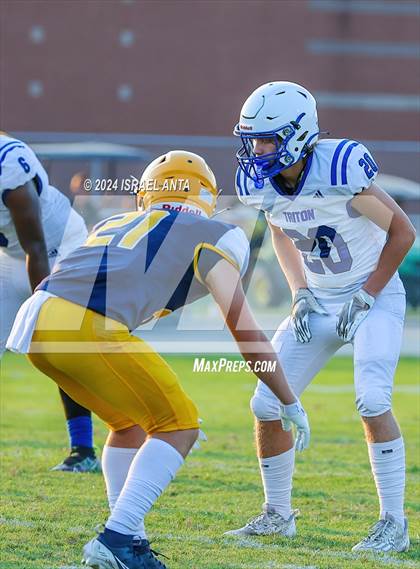 Thumbnail 2 in Triton vs Cape Fear (2024 Football Jamboree) photogallery.