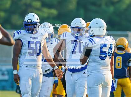 Thumbnail 3 in Triton vs Cape Fear (2024 Football Jamboree) photogallery.
