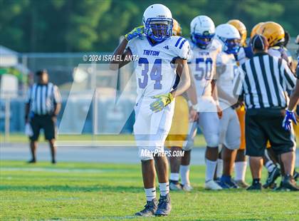 Thumbnail 2 in Triton vs Cape Fear (2024 Football Jamboree) photogallery.