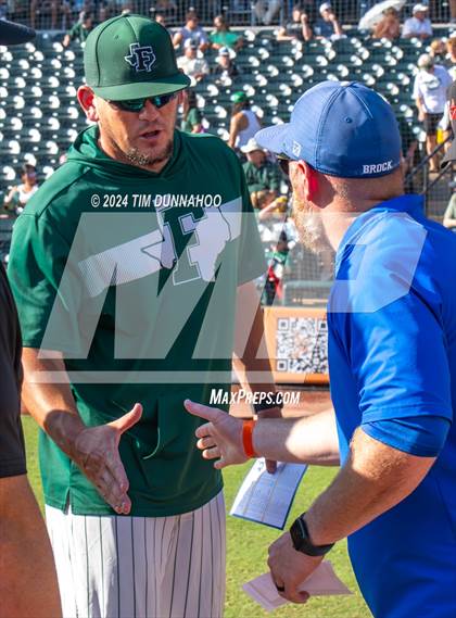 Thumbnail 2 in Brock vs. Franklin (UIL 3A Baseball Final) photogallery.
