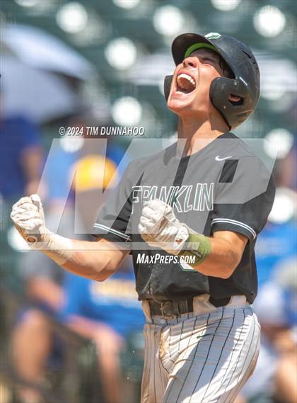 Thumbnail 3 in Brock vs. Franklin (UIL 3A Baseball Final) photogallery.