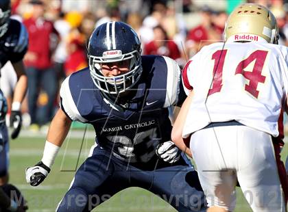 Thumbnail 3 in Cardinal Newman @ Marin Catholic (CIF NCS D3 Playoffs) photogallery.