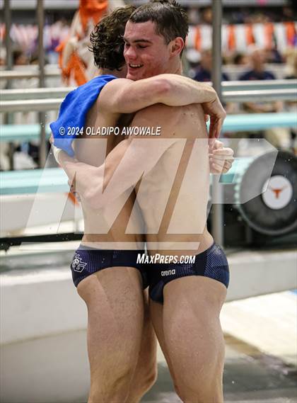 Thumbnail 2 in UIL 5A Swimming & Diving State Finals photogallery.