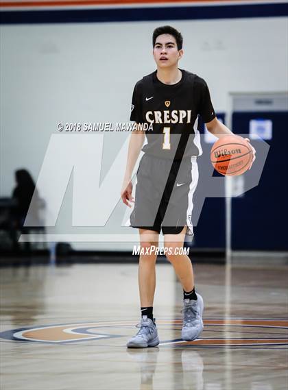 Thumbnail 1 in Crespi vs shalhevet (4th Annual West Valley Thanksgiving Tip-Off Classic) photogallery.