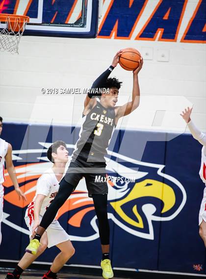 Thumbnail 2 in Crespi vs shalhevet (4th Annual West Valley Thanksgiving Tip-Off Classic) photogallery.