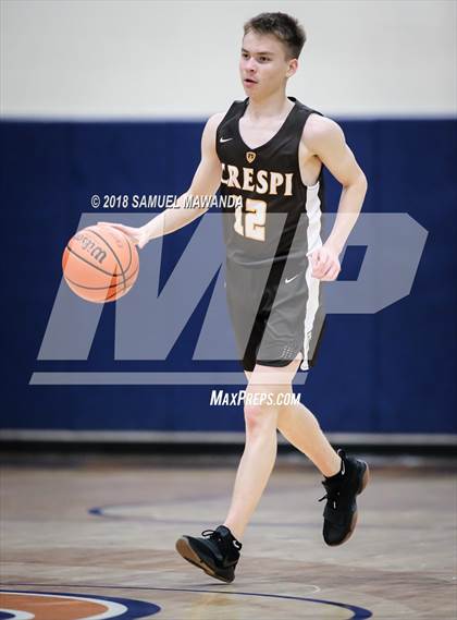 Thumbnail 3 in Crespi vs shalhevet (4th Annual West Valley Thanksgiving Tip-Off Classic) photogallery.