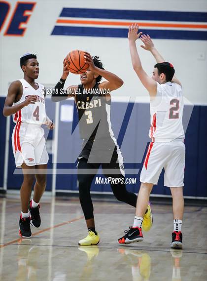 Thumbnail 3 in Crespi vs shalhevet (4th Annual West Valley Thanksgiving Tip-Off Classic) photogallery.