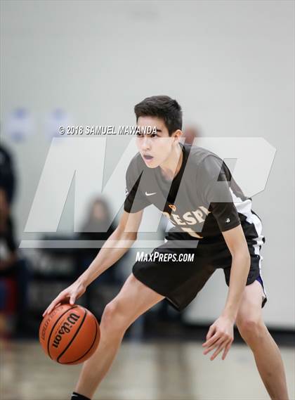 Thumbnail 3 in Crespi vs shalhevet (4th Annual West Valley Thanksgiving Tip-Off Classic) photogallery.