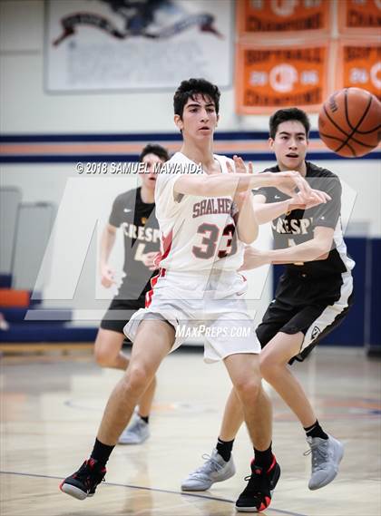 Thumbnail 1 in Crespi vs shalhevet (4th Annual West Valley Thanksgiving Tip-Off Classic) photogallery.