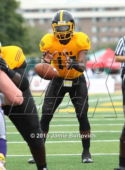 Thumbnail 1 in De La Salle Collegiate vs. King (Tim Horton Prep Kickoff Classic) photogallery.