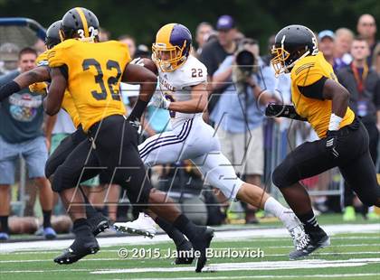 Thumbnail 1 in De La Salle Collegiate vs. King (Tim Horton Prep Kickoff Classic) photogallery.