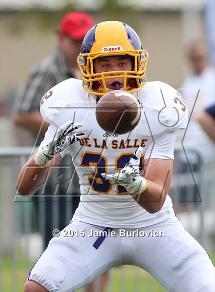 Thumbnail 2 in De La Salle Collegiate vs. King (Tim Horton Prep Kickoff Classic) photogallery.