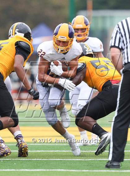 Thumbnail 2 in De La Salle Collegiate vs. King (Tim Horton Prep Kickoff Classic) photogallery.