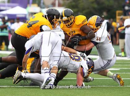 Thumbnail 2 in De La Salle Collegiate vs. King (Tim Horton Prep Kickoff Classic) photogallery.