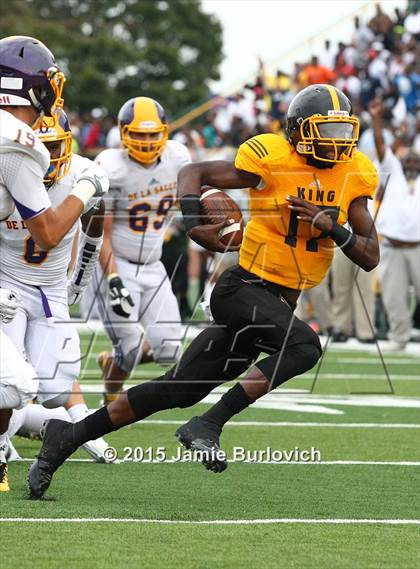 Thumbnail 3 in De La Salle Collegiate vs. King (Tim Horton Prep Kickoff Classic) photogallery.