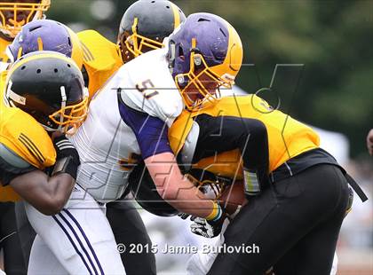 Thumbnail 1 in De La Salle Collegiate vs. King (Tim Horton Prep Kickoff Classic) photogallery.