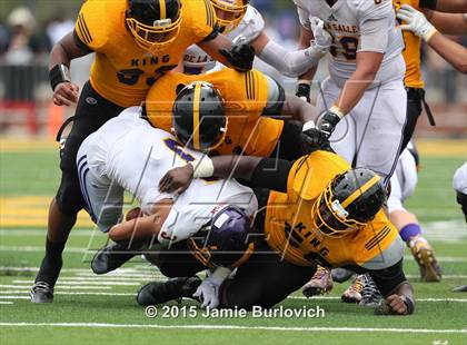 Thumbnail 1 in De La Salle Collegiate vs. King (Tim Horton Prep Kickoff Classic) photogallery.