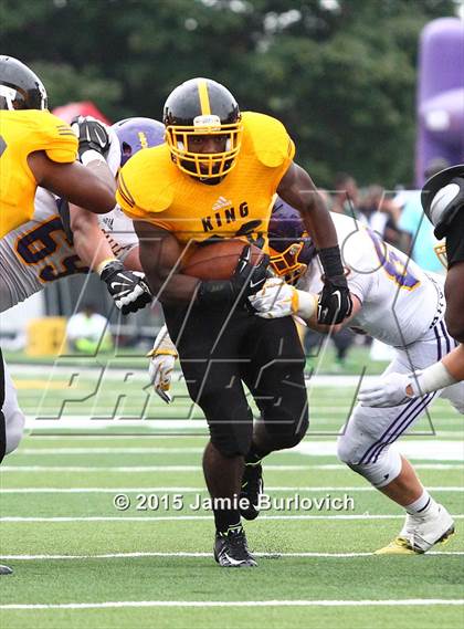 Thumbnail 1 in De La Salle Collegiate vs. King (Tim Horton Prep Kickoff Classic) photogallery.