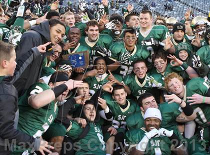 Thumbnail 3 in St. Joseph Regional vs. Pope John XXIII (NJSIAA Non-Public Group 3 Final) photogallery.