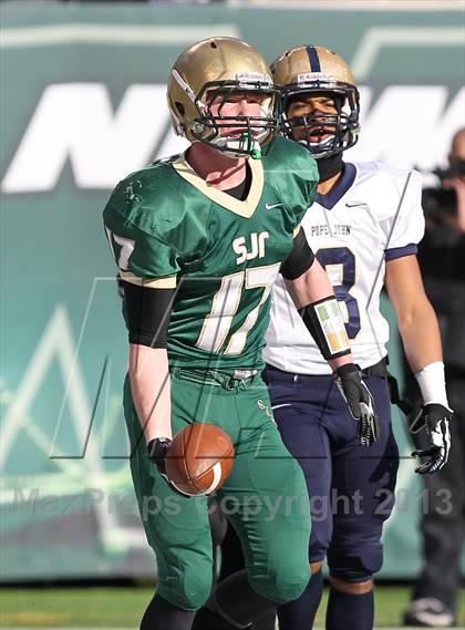 Thumbnail 2 in St. Joseph Regional vs. Pope John XXIII (NJSIAA Non-Public Group 3 Final) photogallery.