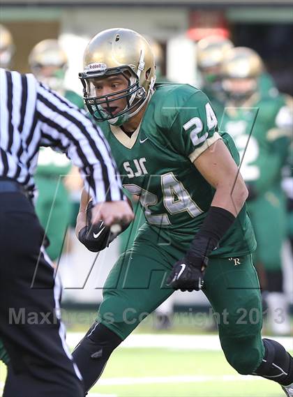 Thumbnail 2 in St. Joseph Regional vs. Pope John XXIII (NJSIAA Non-Public Group 3 Final) photogallery.