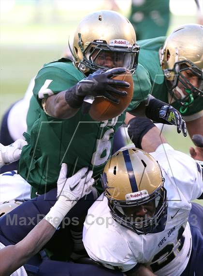 Thumbnail 1 in St. Joseph Regional vs. Pope John XXIII (NJSIAA Non-Public Group 3 Final) photogallery.