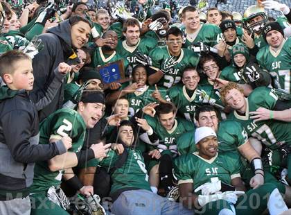 Thumbnail 2 in St. Joseph Regional vs. Pope John XXIII (NJSIAA Non-Public Group 3 Final) photogallery.