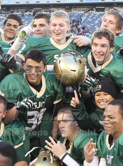 Thumbnail 3 in St. Joseph Regional vs. Pope John XXIII (NJSIAA Non-Public Group 3 Final) photogallery.