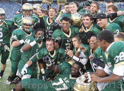 Thumbnail 2 in St. Joseph Regional vs. Pope John XXIII (NJSIAA Non-Public Group 3 Final) photogallery.
