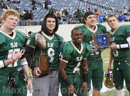 Thumbnail 3 in St. Joseph Regional vs. Pope John XXIII (NJSIAA Non-Public Group 3 Final) photogallery.