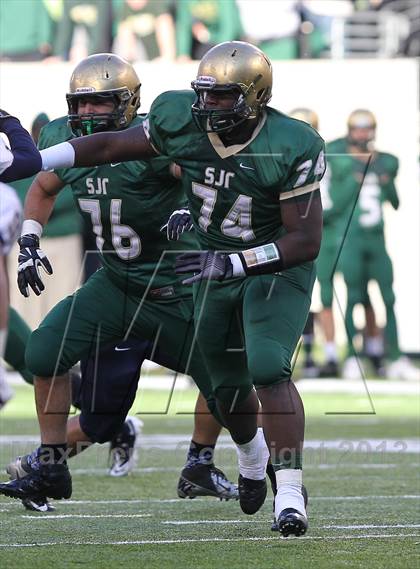 Thumbnail 3 in St. Joseph Regional vs. Pope John XXIII (NJSIAA Non-Public Group 3 Final) photogallery.