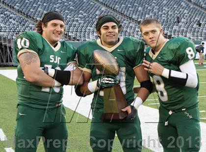 Thumbnail 3 in St. Joseph Regional vs. Pope John XXIII (NJSIAA Non-Public Group 3 Final) photogallery.