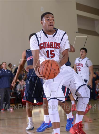 Thumbnail 3 in Brentwood School vs. Bellarmine-Jefferson (MaxPreps Holiday Classic) photogallery.