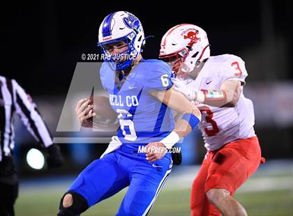 Thumbnail 1 in Belfry @ Bell County (KHSAA 3A Round 3 Playoff) photogallery.