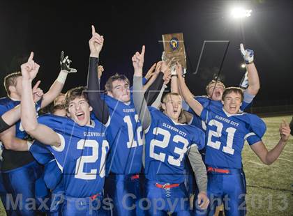 Thumbnail 2 in Glenwood City vs. Pittsville (WIAA D7 Level 4 Playoff) photogallery.