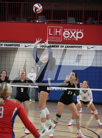 Thumbnail 1 in King's Academy vs Mountain Brook (Nike Tournament of Champions) photogallery.