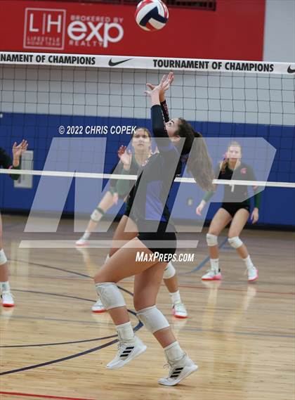 Thumbnail 3 in King's Academy vs Mountain Brook (Nike Tournament of Champions) photogallery.