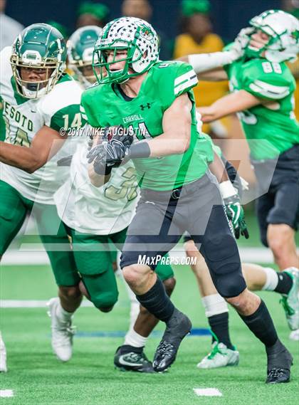 Thumbnail 3 in Carroll vs. DeSoto (UIL 6A DII Area Playoff) photogallery.